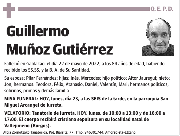 Guillermo Muñoz Gutiérrez