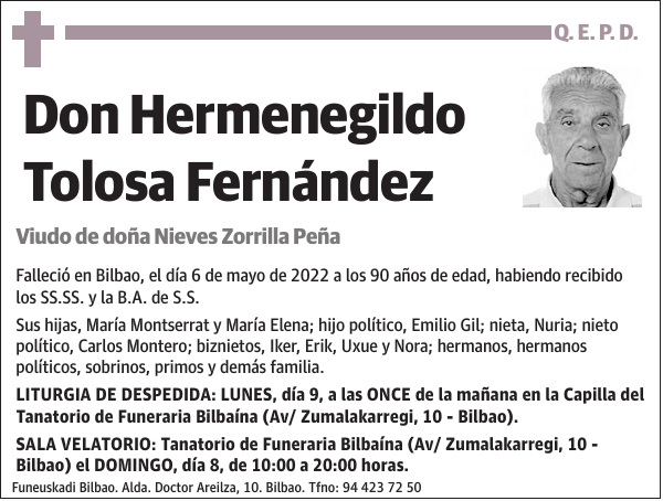 Hermenegildo Tolosa Fernández