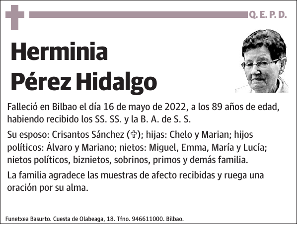 Herminia Pérez Hidalgo