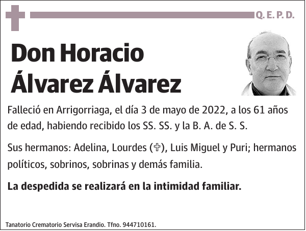 Horacio Álvarez Álvarez