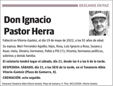 Ignacio  Pastor  Herra