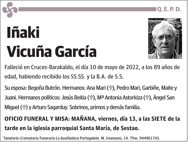 Iñaki Vicuña García