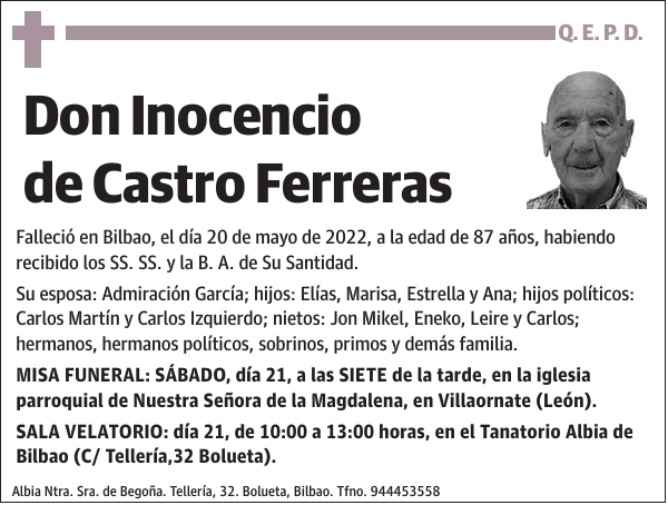 Inocencio de Castro Ferreras