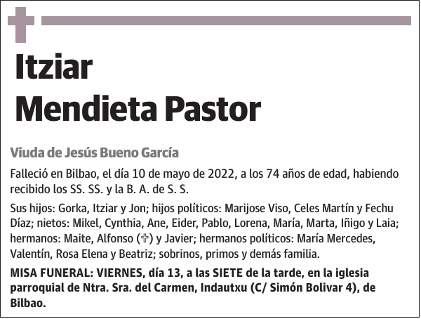 Itziar Mendieta Pastor