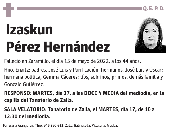 Izaskun Pérez Hernández