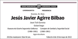 Jesús  Javier  Agirre  Bilbao