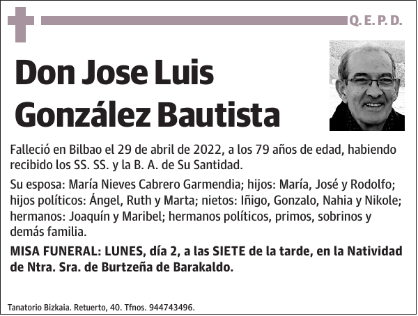 Jose Luis González Bautista