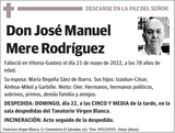 José  Manuel  Mere  Rodríguez