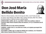 José  María  Bellido  Benito
