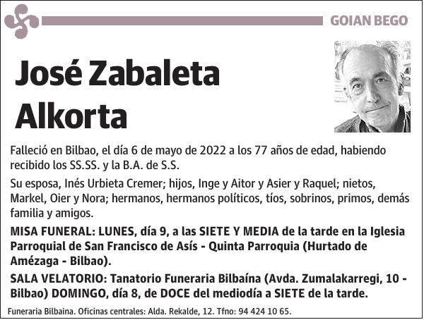 José Zabaleta Alkorta