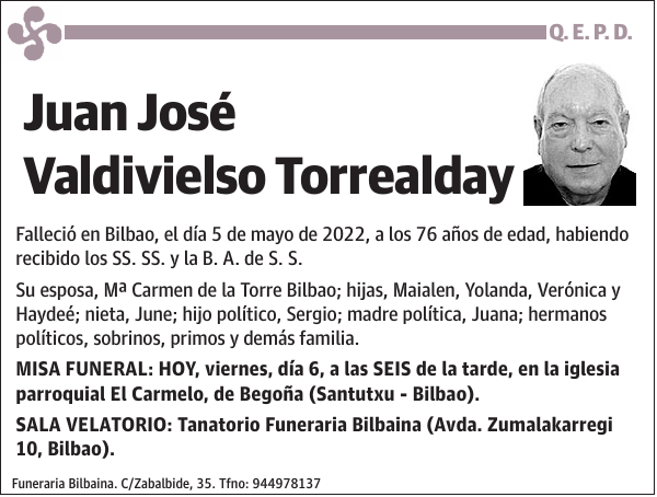 Juan José Valdivielso Torrealday