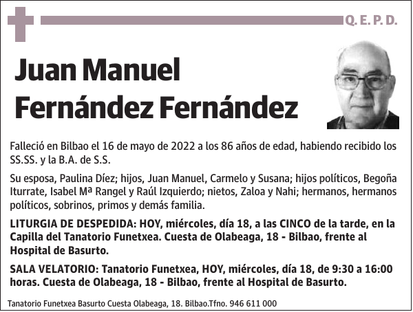 Juan Manuel Fernández Fernández