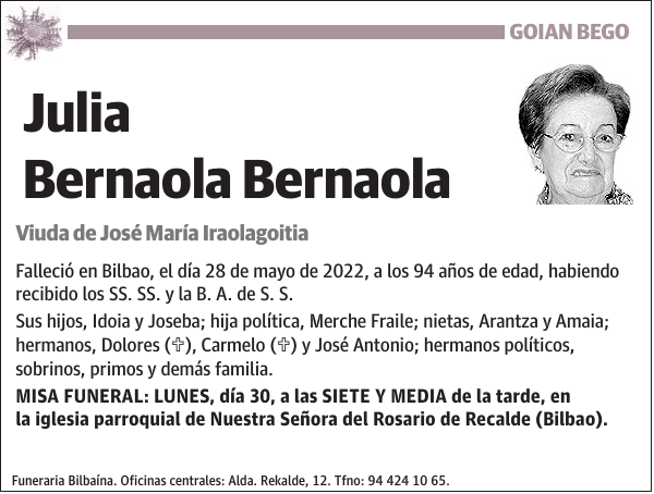 Julia Bernaola Bernaola