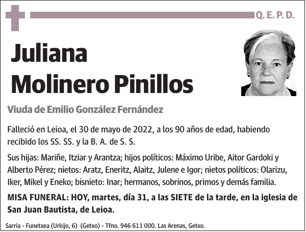Juliana Molinero Pinillos