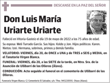 Luis  María  Uriarte  Uriarte