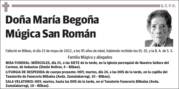 María Begoña Múgica San Román