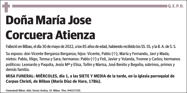 María Jose Corcuera Atienza