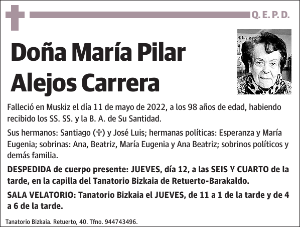 María Pilar Alejos Carrera