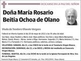 María  Rosario  Beitia  Ochoa  de  Olano