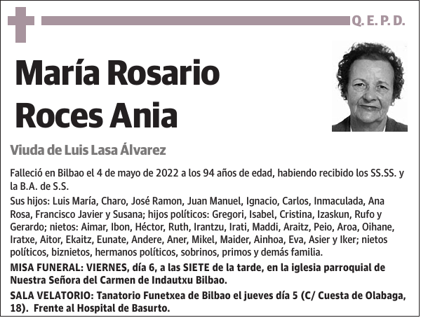 María Rosario Roces Ania