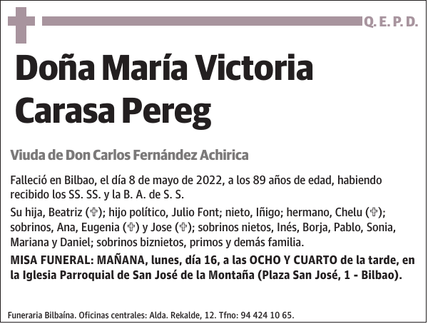 María Victoria Carasa Pereg