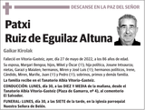 Patxi  Ruiz  de  Eguilaz  Altuna