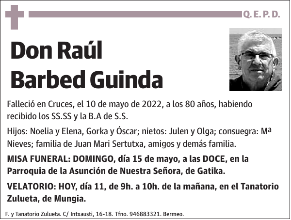 Raúl Barbed Guinda