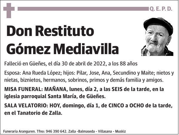 Restituto Gómez Mediavilla