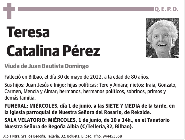 Teresa Catalina Pérez