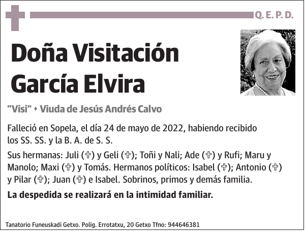 Visitación García Elvira