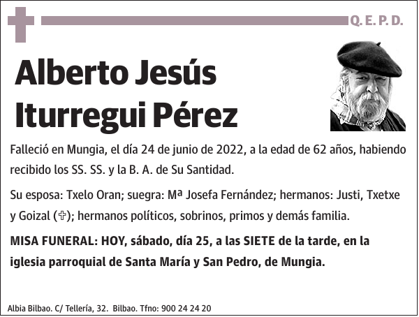 Alberto Jesús Iturregui Pérez