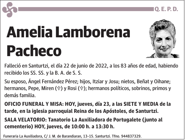 Amelia Lamborena Pacheco