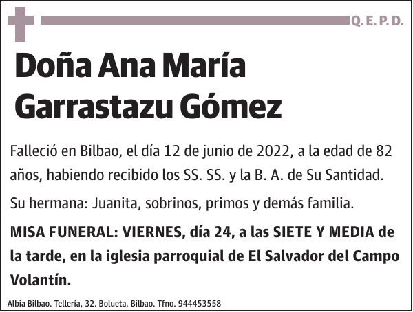 Ana María Garrastazu Gómez