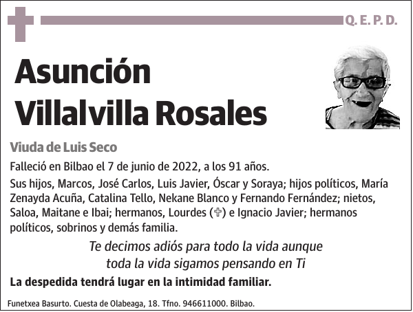 Asunción Villalvilla Rosales