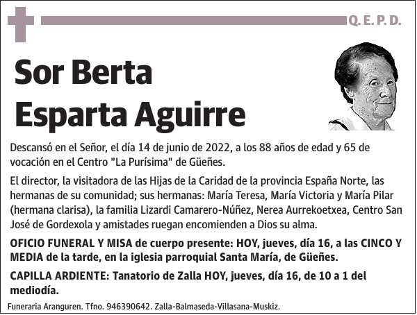 Berta Esparta Aguirre