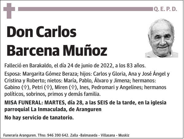 Carlos Barcena Muñoz