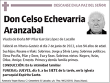 Celso  Echevarria  Aranzabal