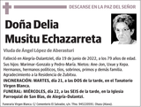 Delia  Musitu  Echazarreta