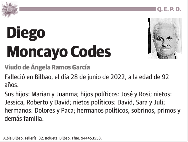 Diego Moncayo Codes