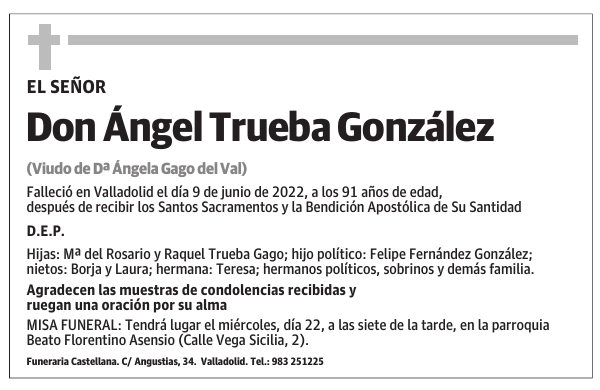 Don Ángel Trueba González