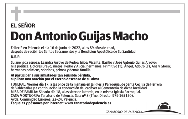 Don Antonio Guijas Macho