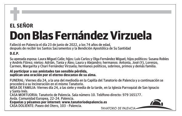 Don Blas Fernández Virzuela
