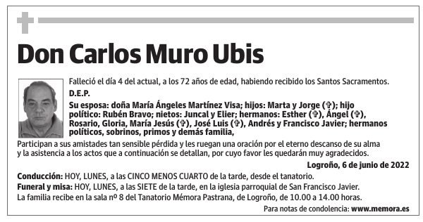 Don  Carlos  Muro  Ubis