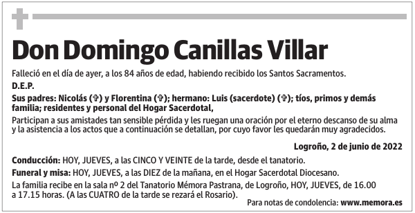 Don  Domingo  Canillas  Villar