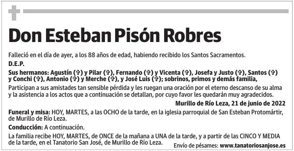 Don  Esteban  Pisón  Robres