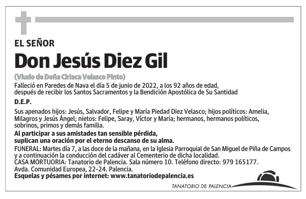 Don Jesús Diez Gil