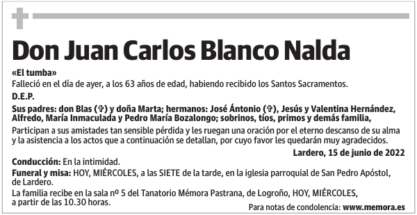 Don  Juan  Carlos  Blanco  Nalda