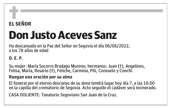 Don Justo Aceves Sanz