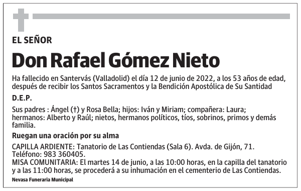 Don Rafael Gómez Nieto