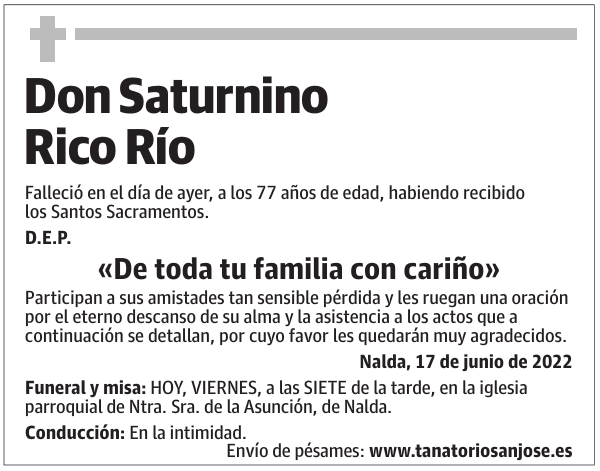 Don  Saturnino  Rico  Río